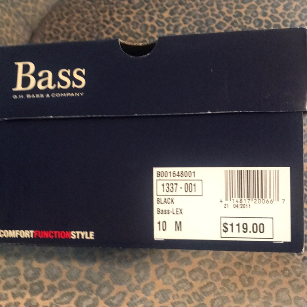 Bass Men's shoes-Black size 10